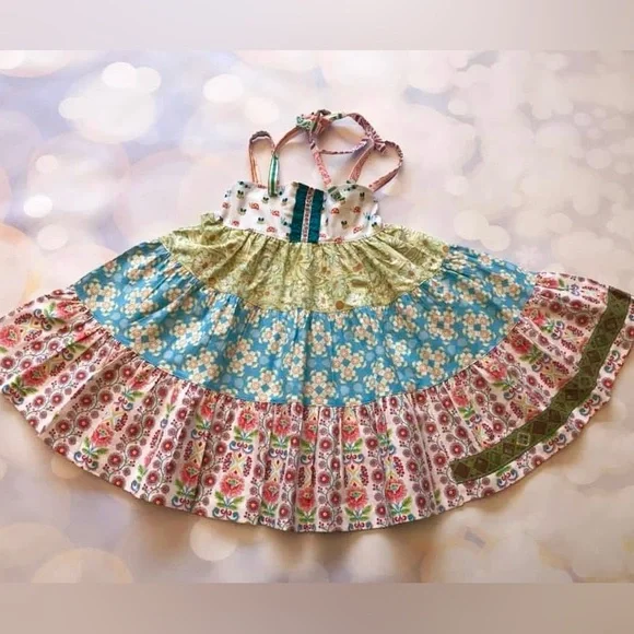 Matilda Jane Platinum Tiered Ellie Dress